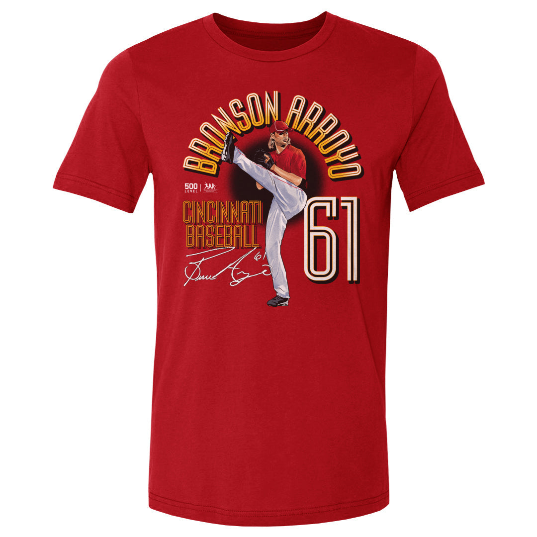 Bronson Arroyo Cincinnati Name Arc WHT