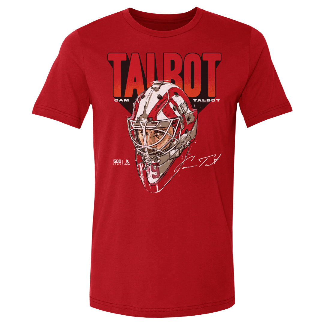 Cam Talbot Detroit Goalie Mask WHT