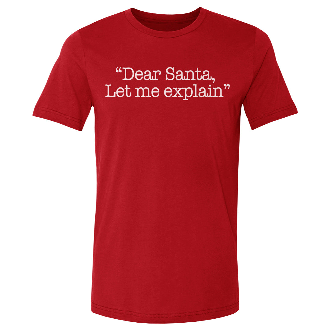 Christmas Dear Santa Let Me Explain WHT