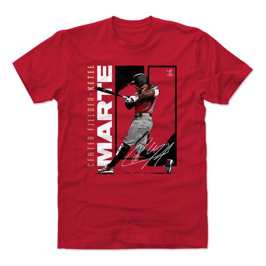 Ketel Marte Stretch WHT Mens T Shirt 500 Level Officially Licensed Fan Gear