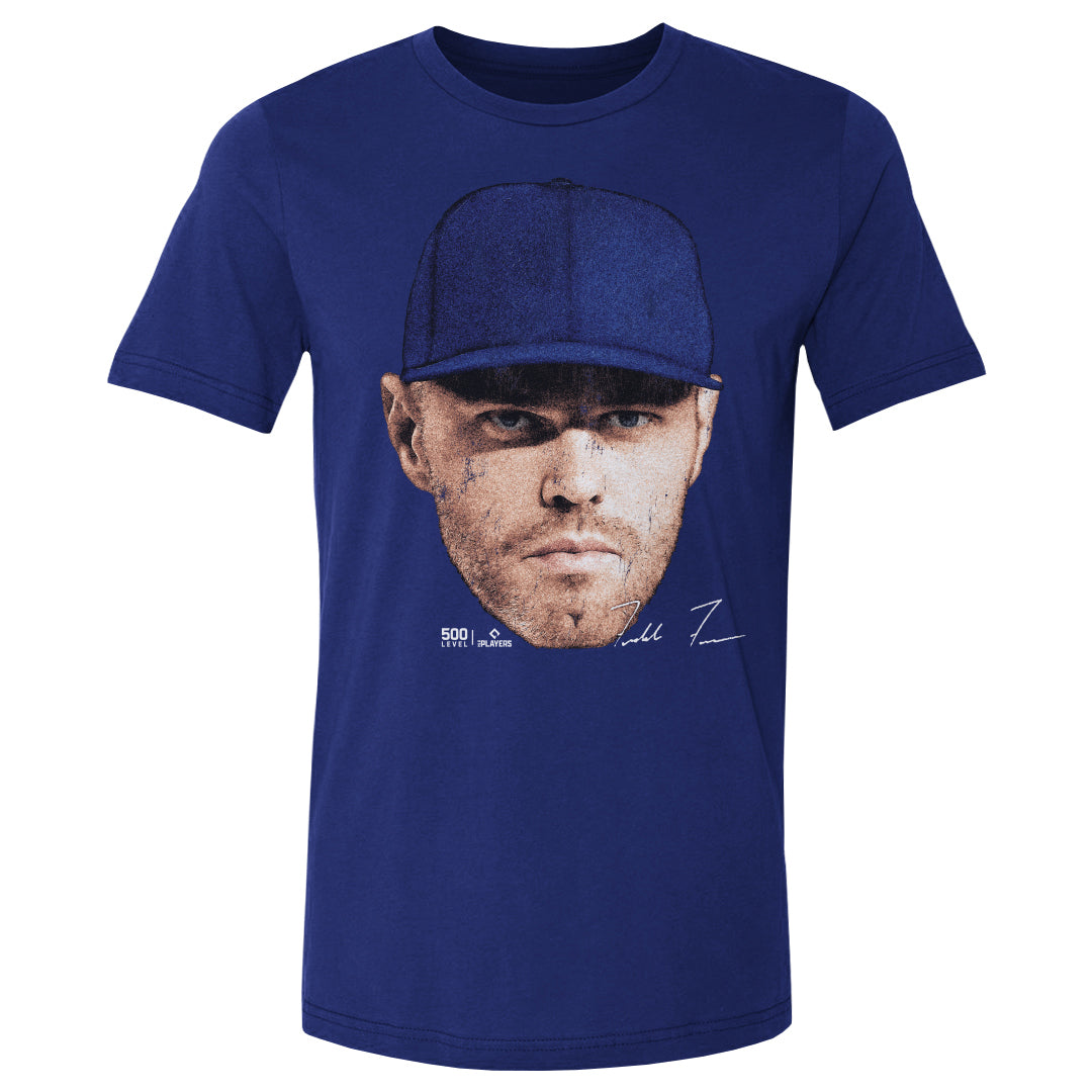 Freddie Freeman Los Angeles D Vintage Head WHT