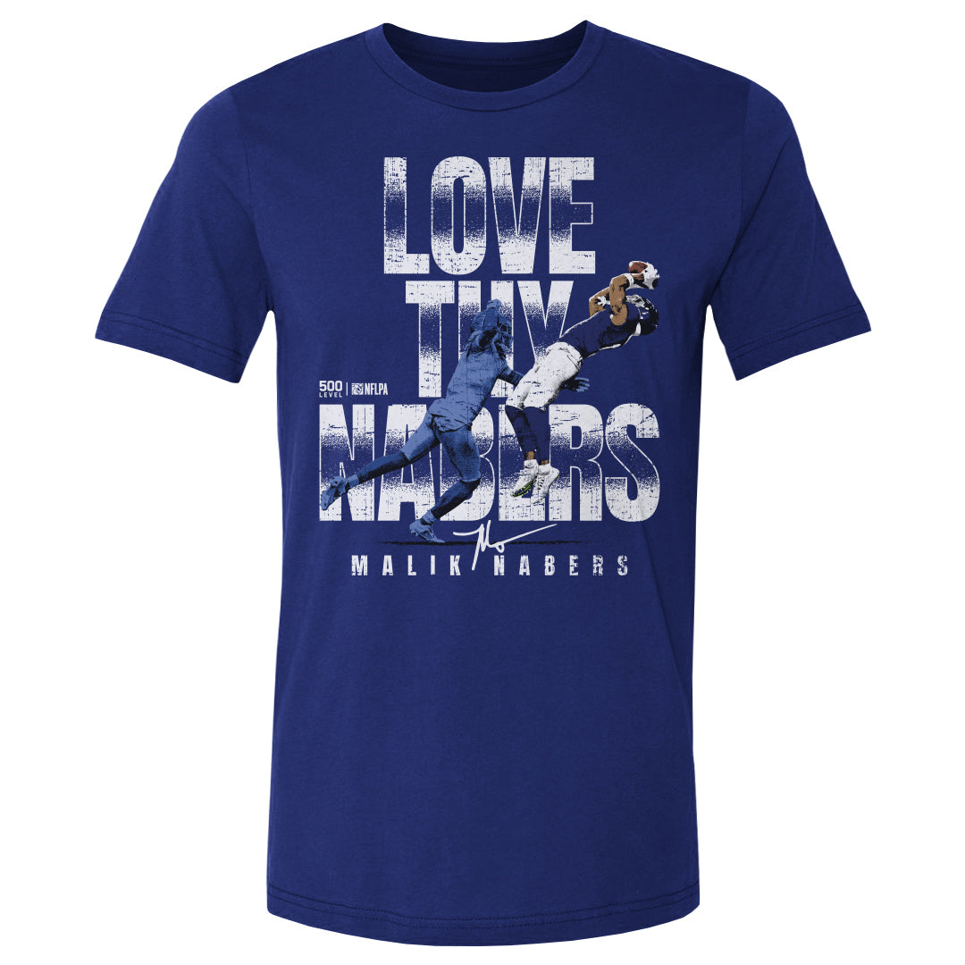 Malik Nabers New York G Love Thy Nabers WHT