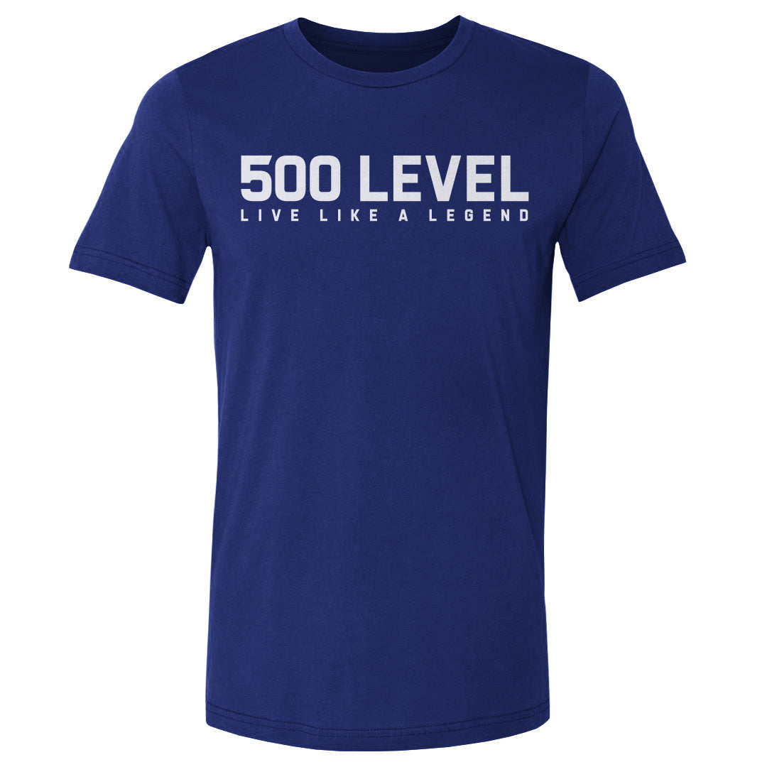 500 LEVEL Wordmark WHT