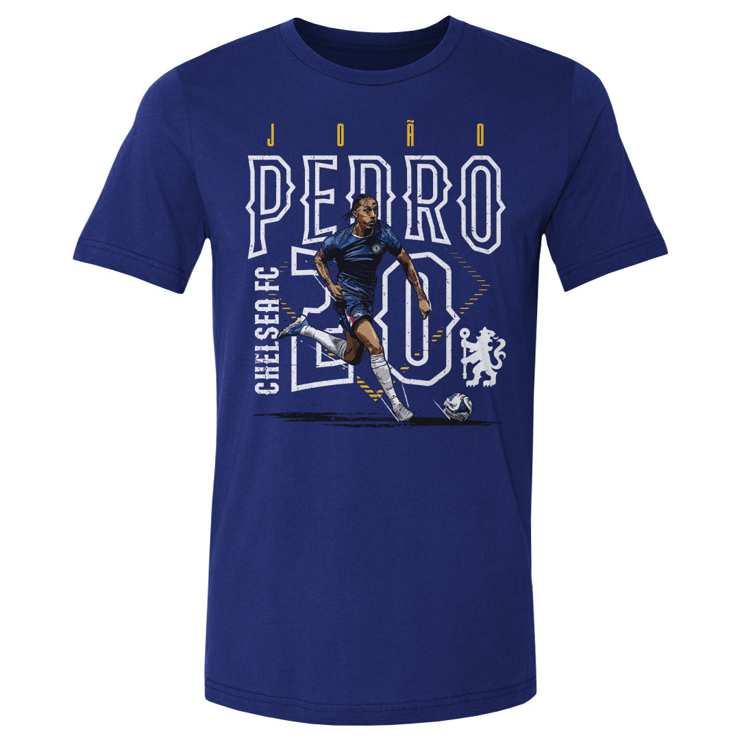 Joao Pedro Chelsea FC Outline Number WHT