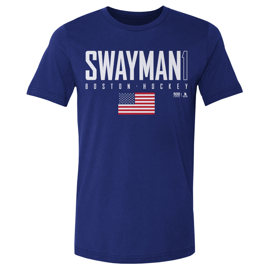 Jeremy Swayman Boston USA Elite WHT