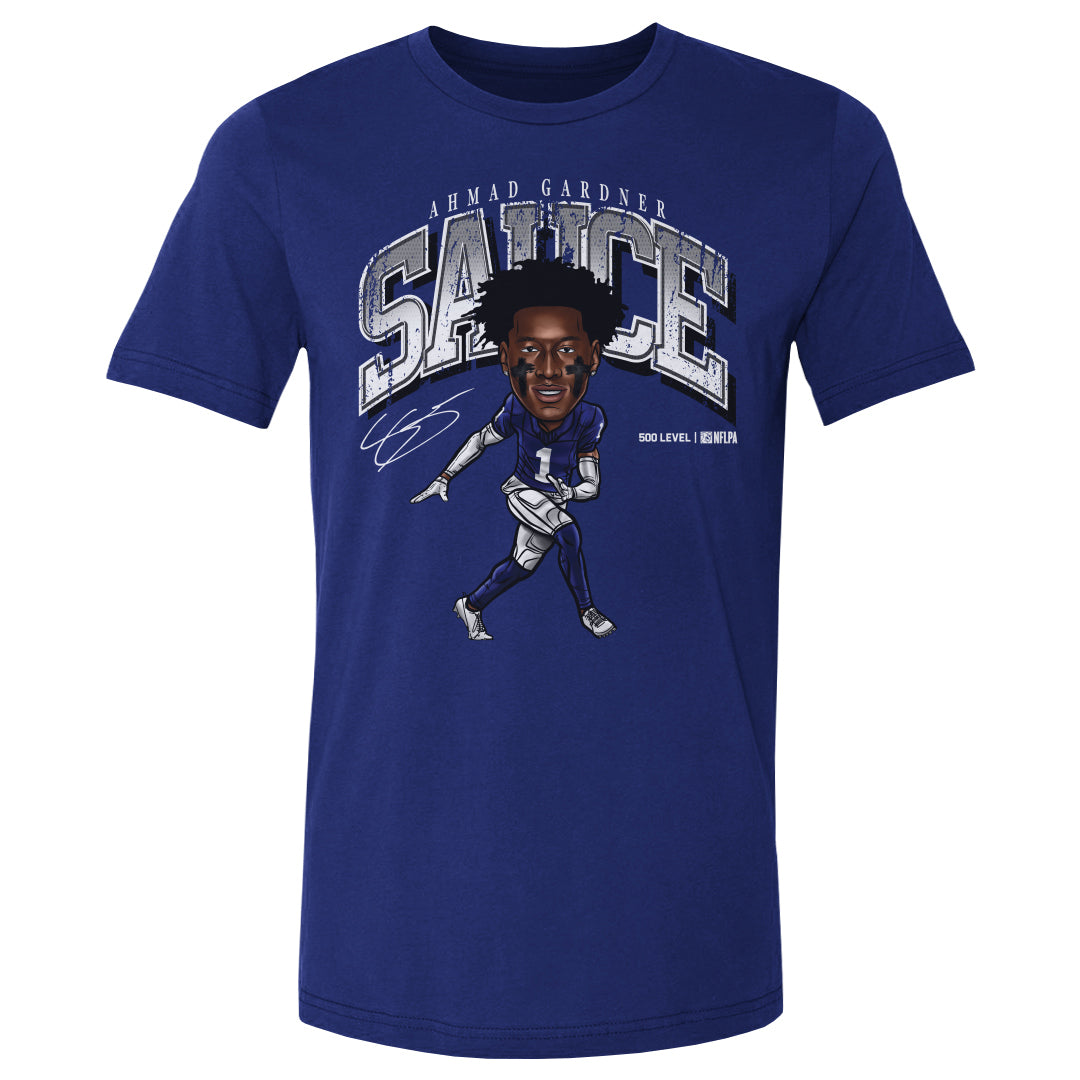 Sauce Gardner Indianapolis Cartoon WHT