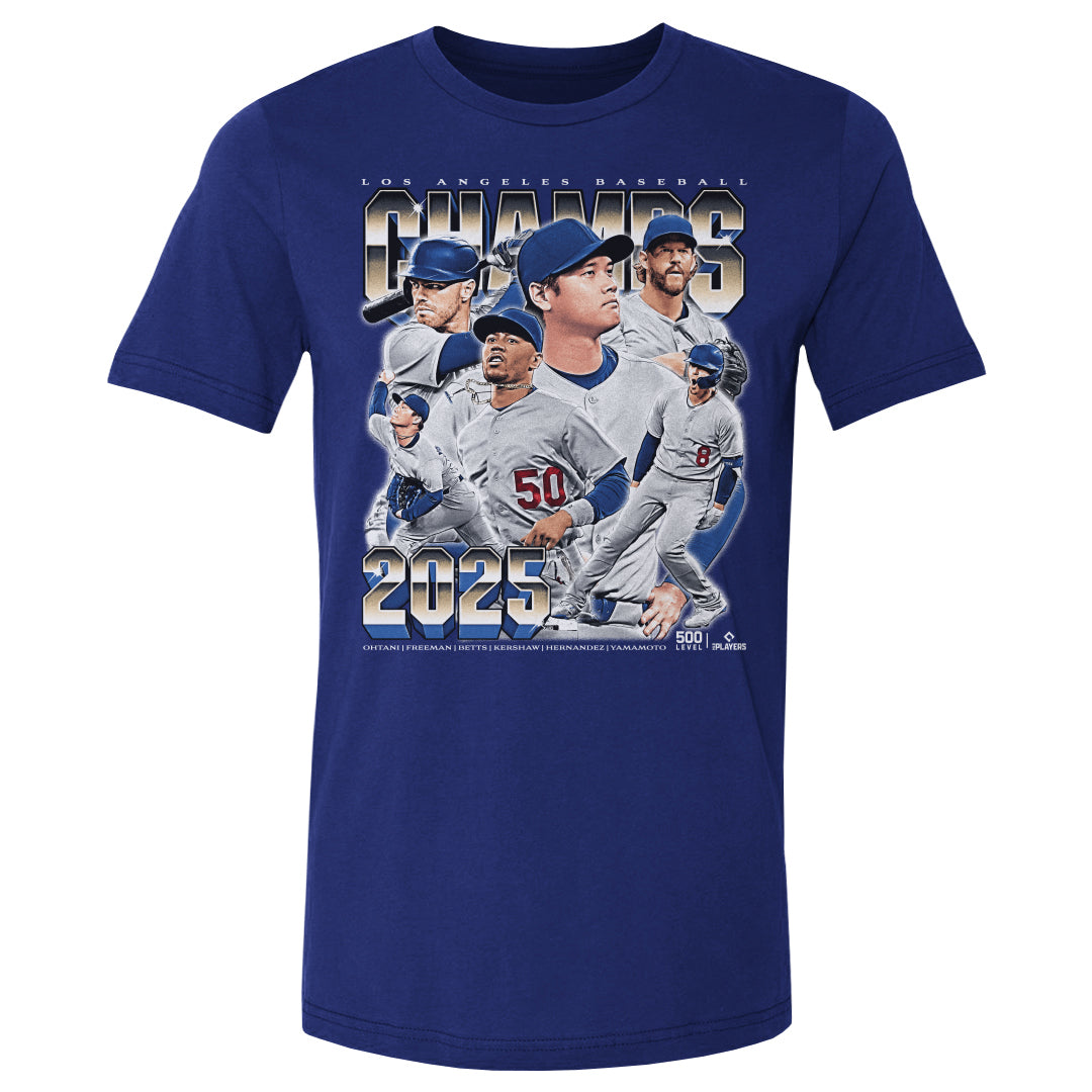 Los Angeles D Baseball 2025 Champs Vintage WHT