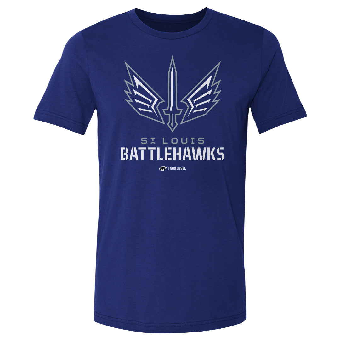 St. Louis Battlehawks Primary Logo WHT