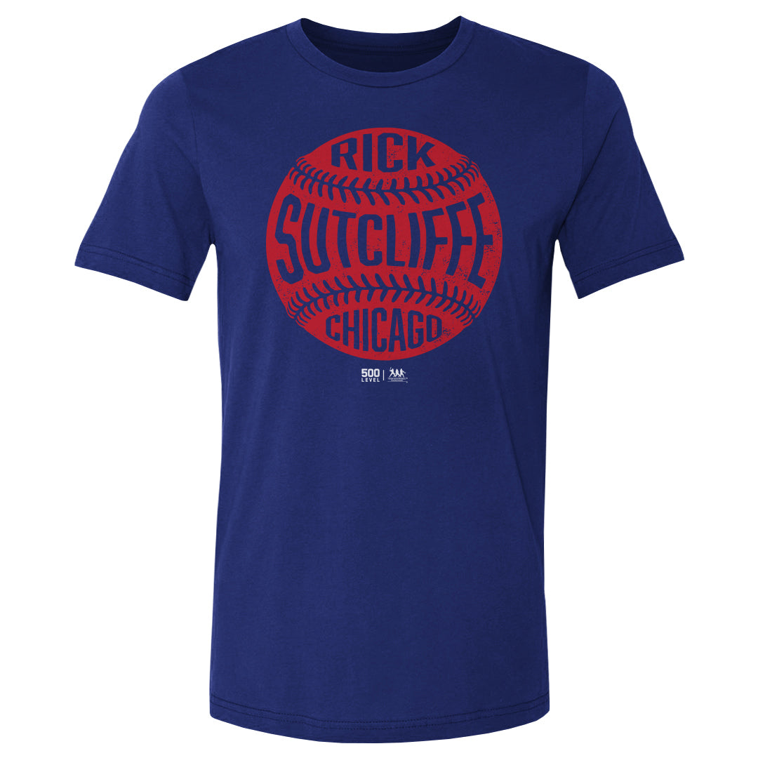 Rick Sutcliffe Chicago C Vintage Baseball WHT