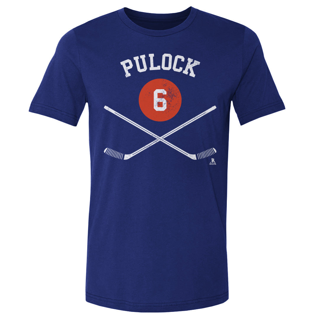 Ryan Pulock New York I Sticks WHT