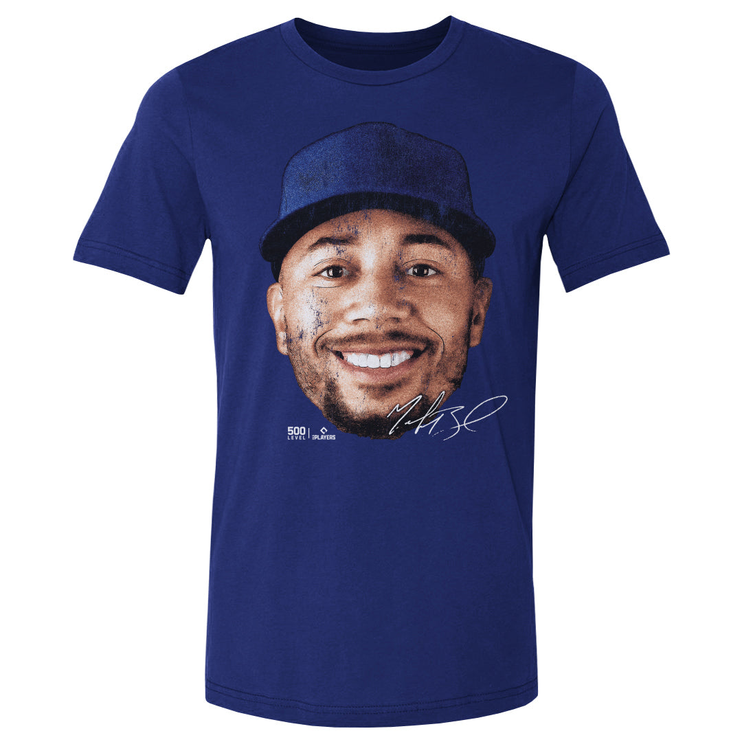 Mookie Betts Los Angeles D Vintage Head WHT