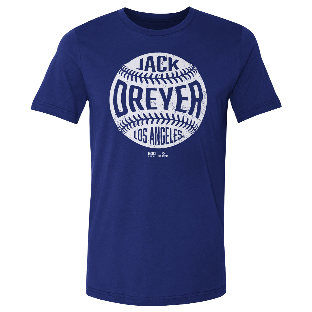 Jack Dreyer Los Angeles D Vintage Baseball WHT