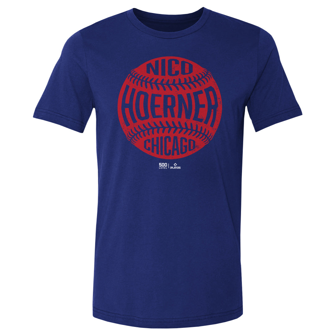 Nico Hoerner Chicago C Vintage Baseball WHT