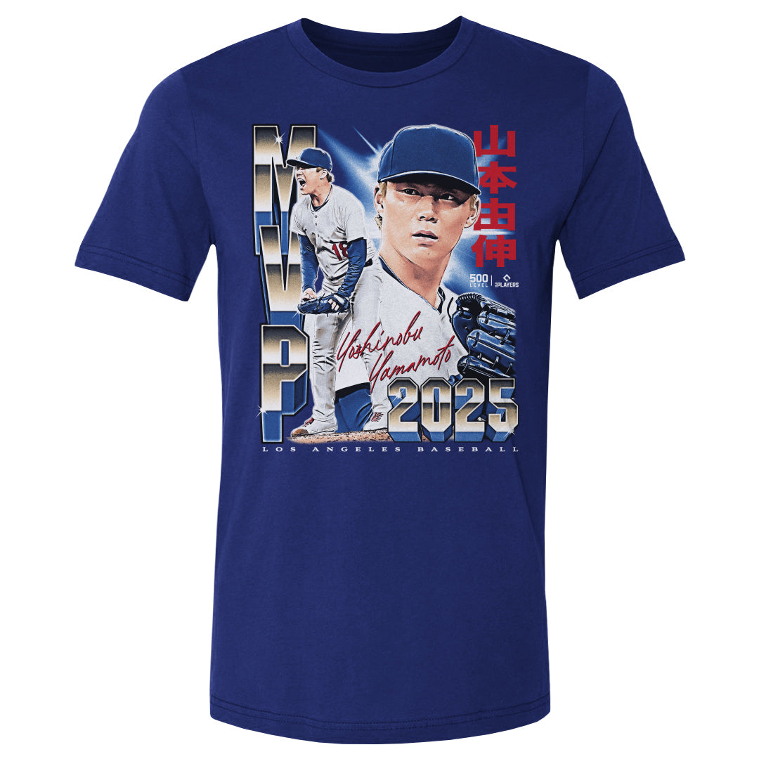 Yoshinobu Yamamoto Los Angeles D 2025 Champs MVP WHT