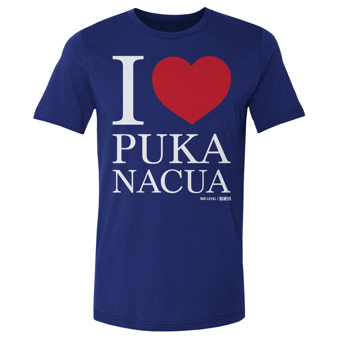 Puka Nacua Los Angeles R Love WHT