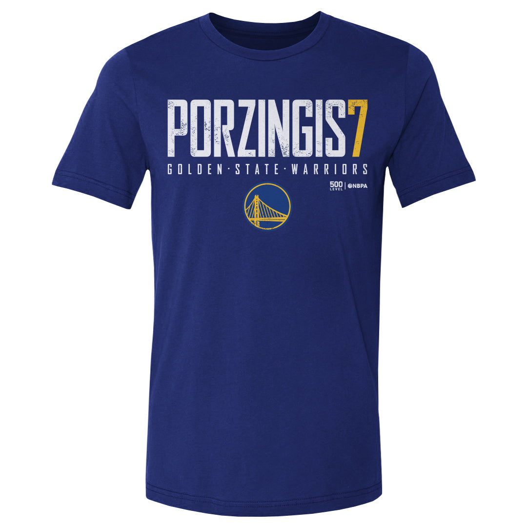 Kristaps Porzingis Golden State Warriors Elite WHT