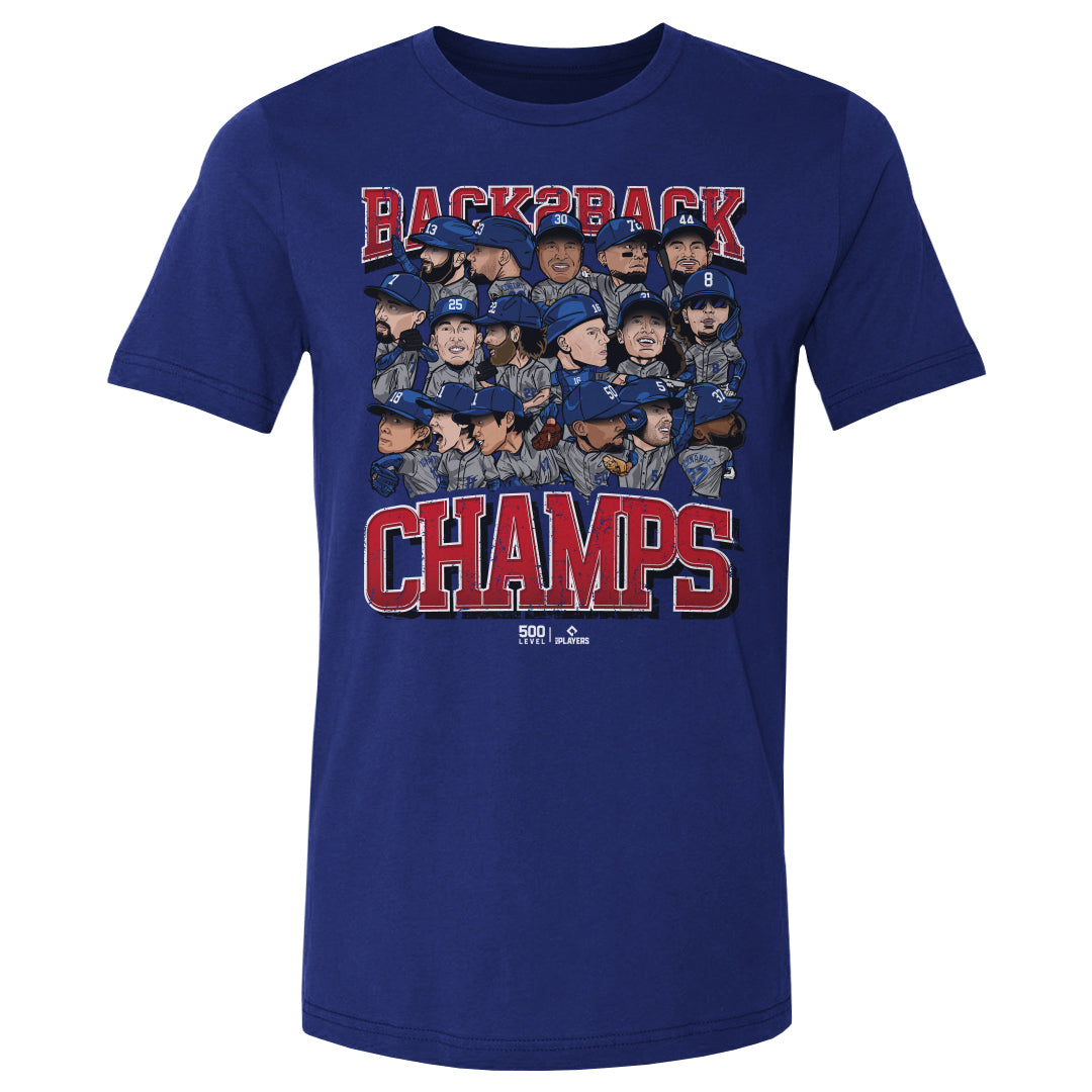 Los Angeles D Baseball Back 2 Back Champs 2025 WHT