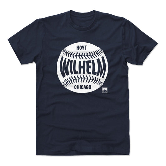 Hoyt Wilhelm Chicago Baseball WHT Mens T Shirt 500 Level Officially Licensed Fan Gear