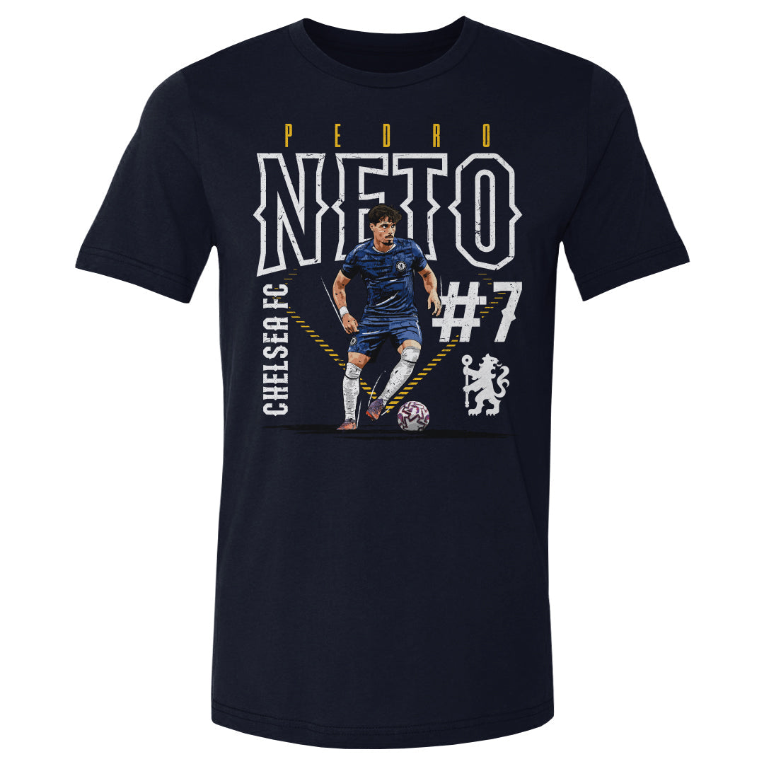Pedro Neto Chelsea FC Outline Number WHT