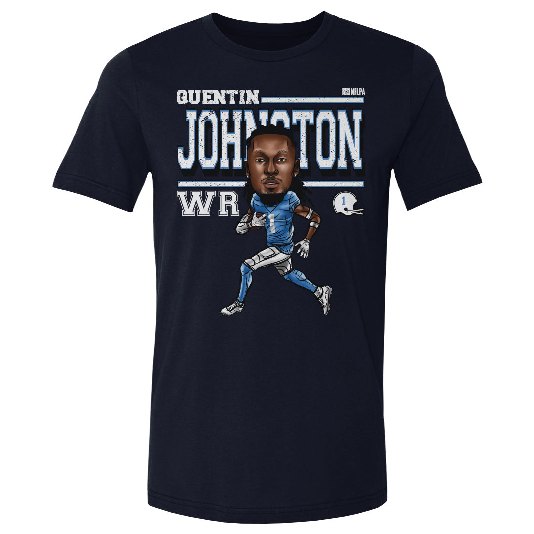 Quentin Johnston Los Angeles C Cartoon WHT