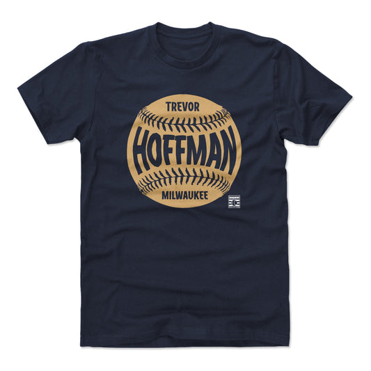 Trevor Hoffman Milwaukee Baseball WHT Mens T Shirt 500 Level Officially Licensed Fan Gear