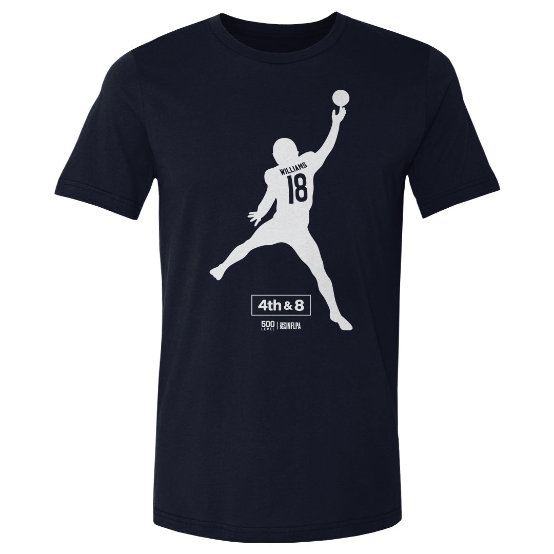 Caleb Williams Chicago Silhouette WHT