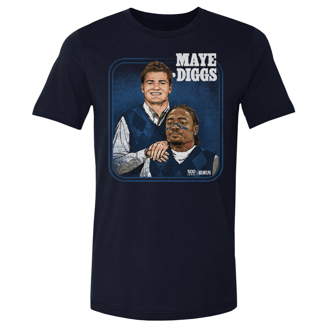 Drake Maye & Stefon Diggs New England Step Brothers WHT