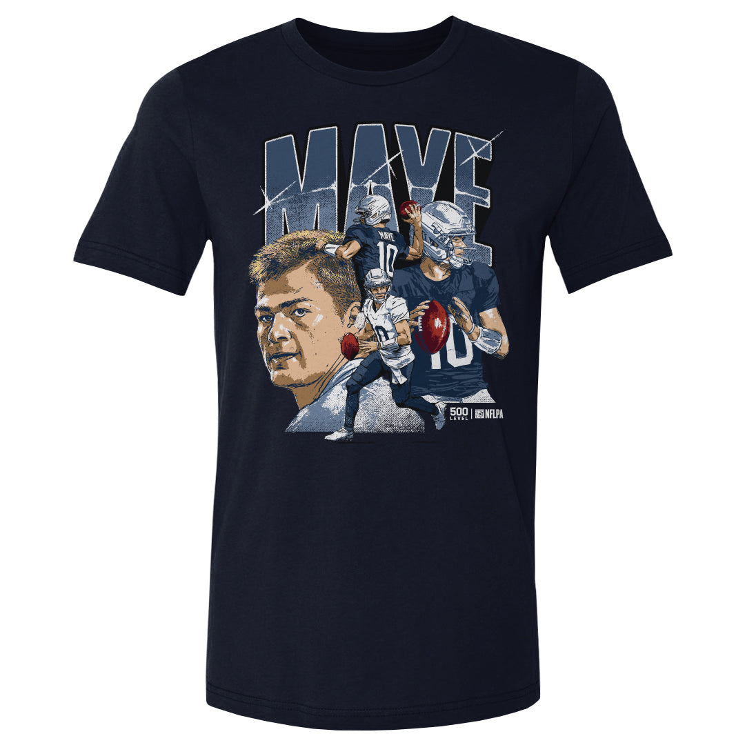 Drake Maye New England Collage WHT
