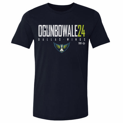 Arike Ogunbowale Dallas Wings Elite WHT Mens T Shirt 500 Level Officially Licensed Fan Gear