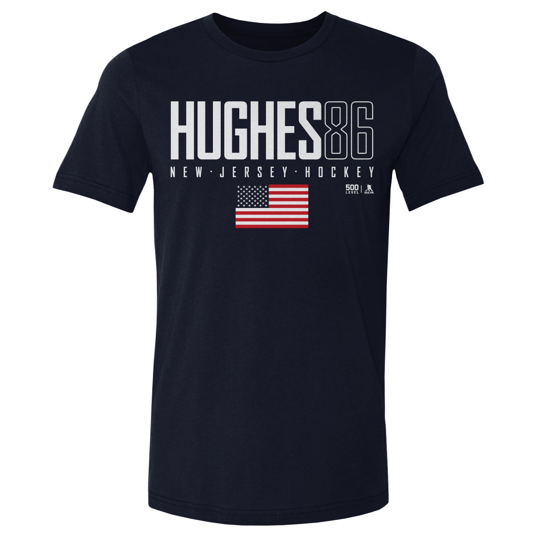 Jack Hughes New Jersey USA Elite WHT