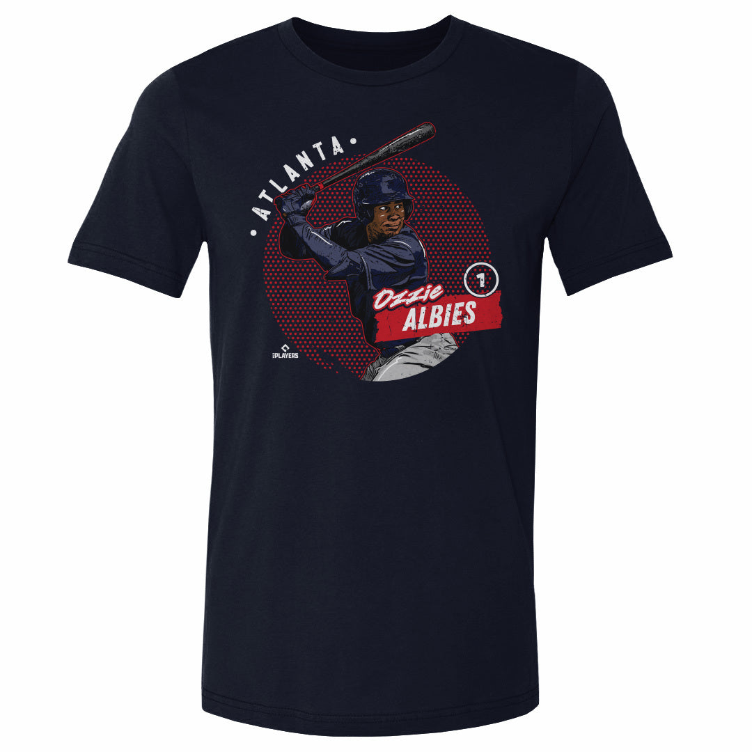 Ozzie Albies Atlanta Dots WHT