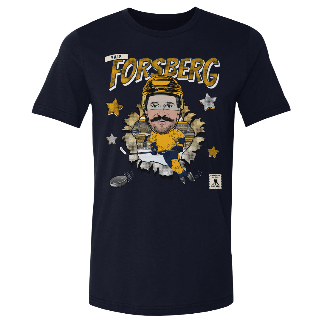 Filip Forsberg Nashville Caricature WHT