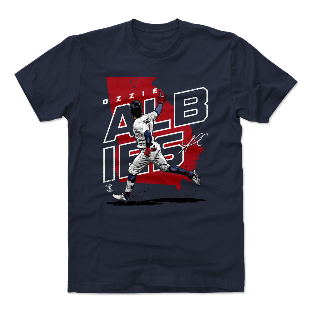 Ozzie Albies Player Map R WHT