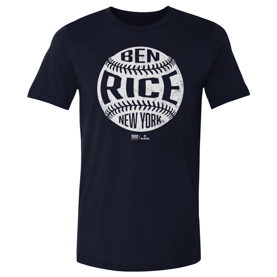 Ben Rice New York Y Vintage Baseball WHT