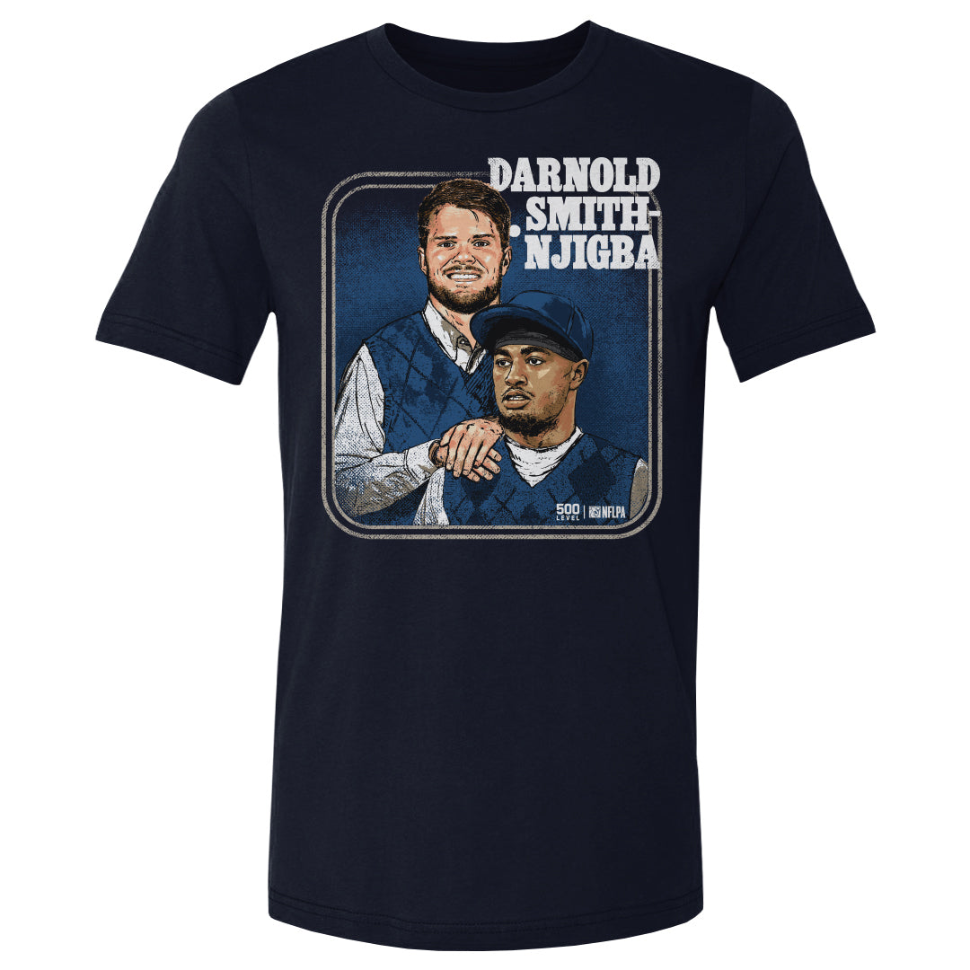 Sam Darnold & Jaxon Smith-Njigba Seattle Step Brothers WHT