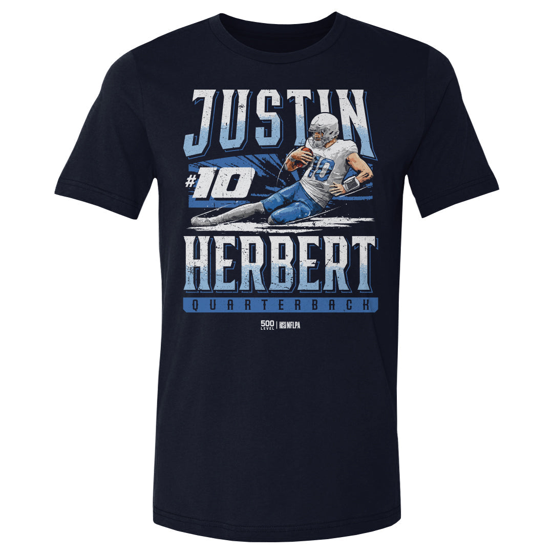 Justin Herbert Los Angeles C Slide WHT