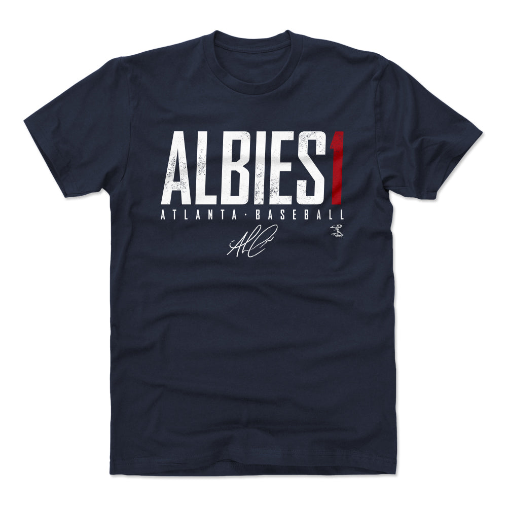 Ozzie Albies Atlanta Elite WHT