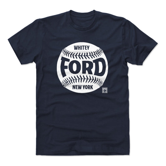 Whitey Ford New York Baseball WHT Mens T Shirt 500 Level Officially Licensed Fan Gear