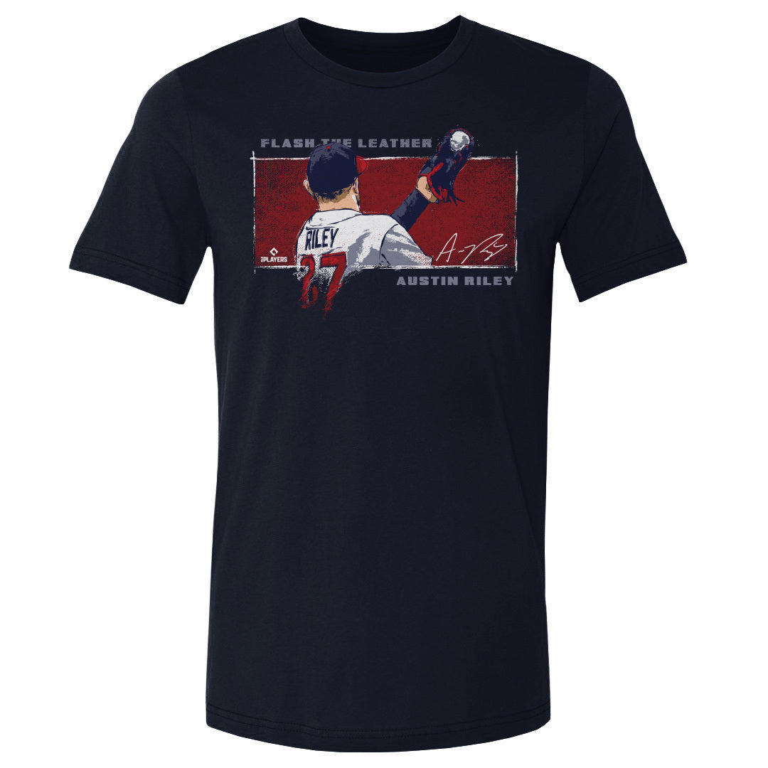 Austin Riley Atlanta Flash The Leather WHT