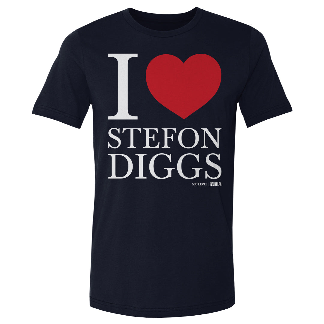 Stefon Diggs New England I Love WHT