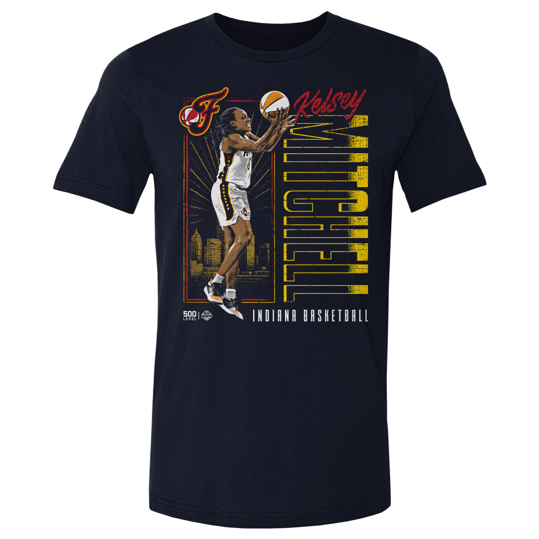 Kelsey Mitchell Indiana Fever Vertical Name WHT