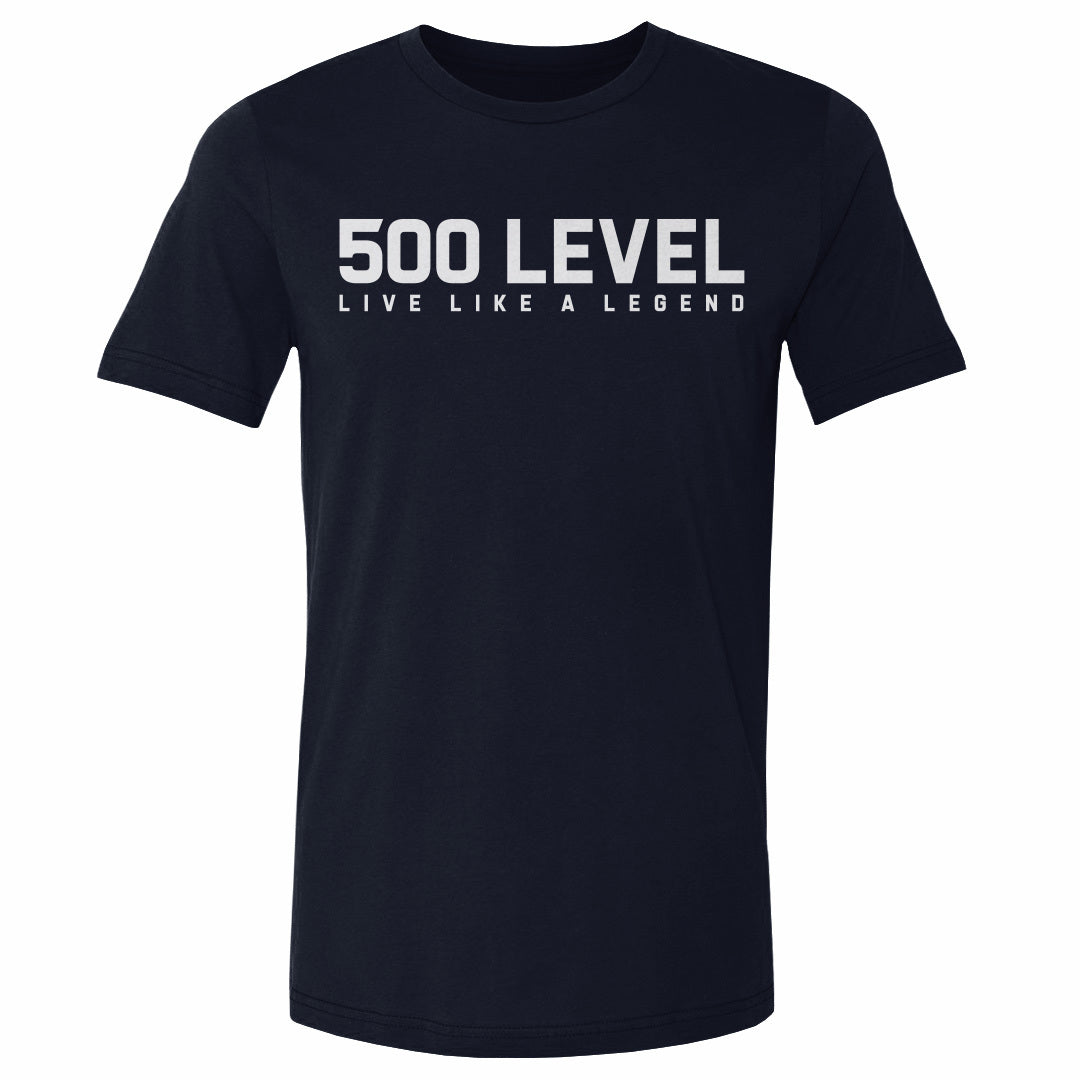500 LEVEL Wordmark WHT