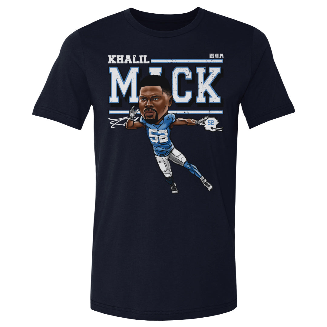 Khalil Mack Los Angeles C Cartoon WHT