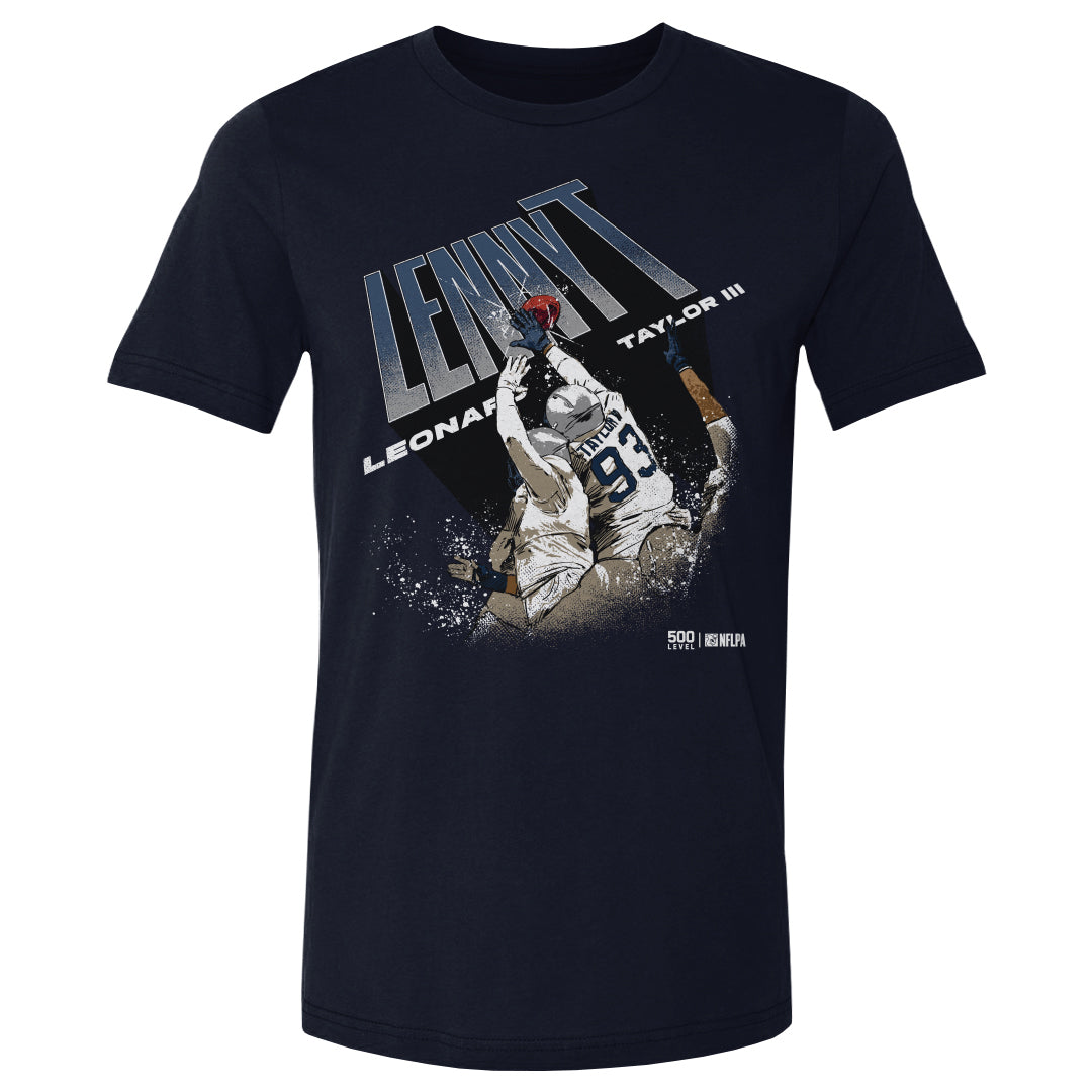 Leonard Taylor III New England Lenny T Block WHT