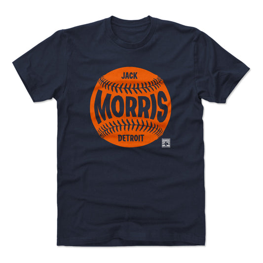 Jack Morris Detroit Baseball WHT Mens T Shirt 500 Level Officially Licensed Fan Gear