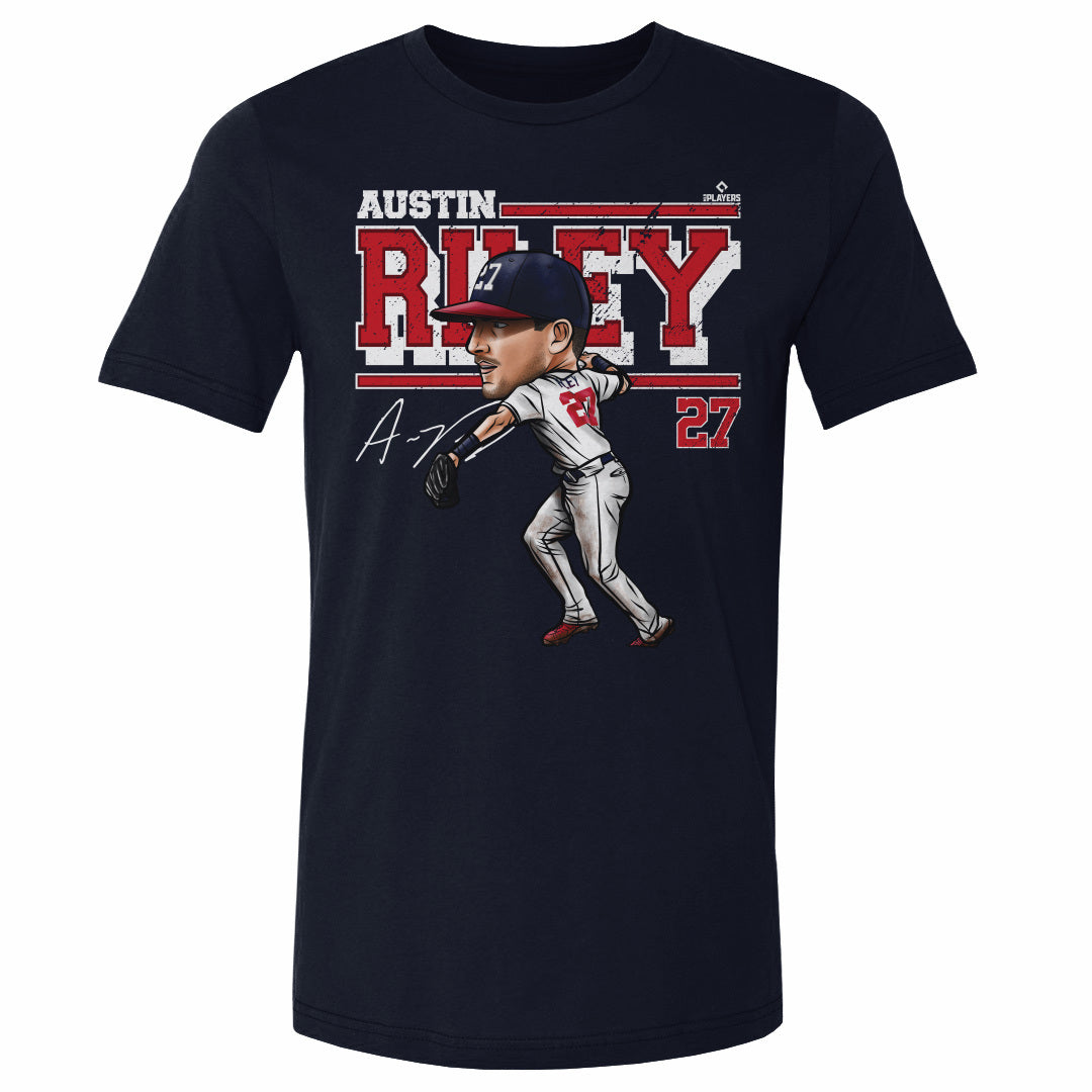 Austin Riley Atlanta Cartoon WHT