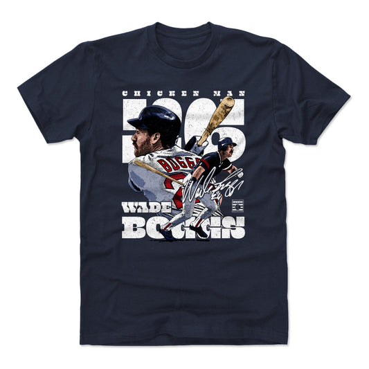 Wade Boggs Throwback Dual WHT Mens T Shirt 500 Level Officially Licensed Fan Gear
