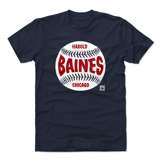 Harold Baines Chicago Baseball WHT Mens T Shirt 500 Level Officially Licensed Fan Gear