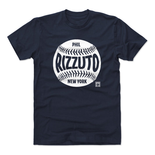Phil Rizzuto New York Baseball WHT Mens T Shirt 500 Level Officially Licensed Fan Gear