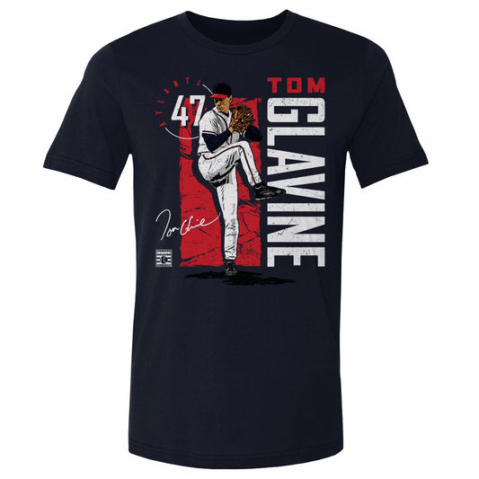 Tom Glavine Atlanta Vintage WHT Mens T Shirt 500 Level Officially Licensed Fan Gear
